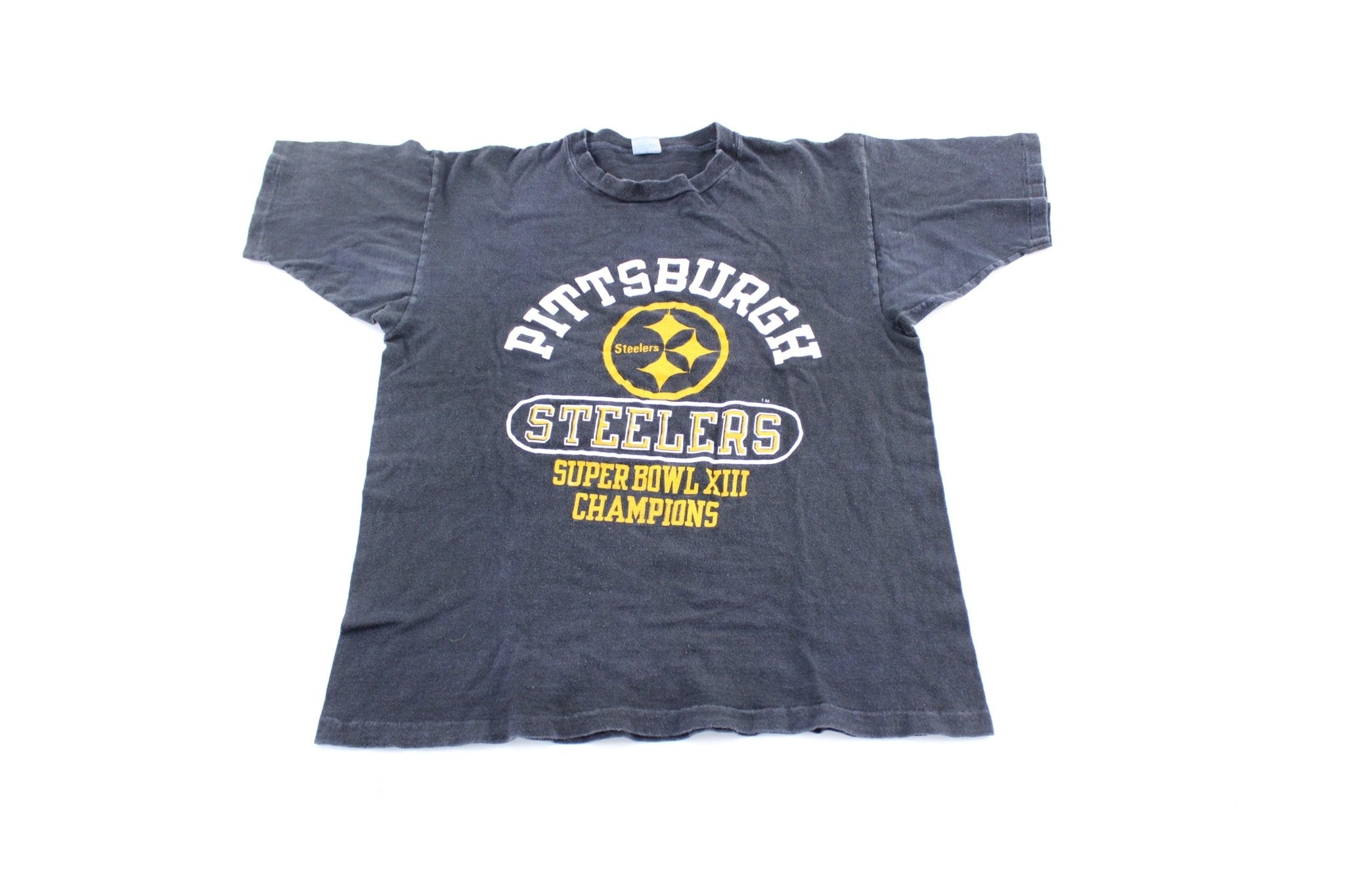 1979 Pittsburgh Steelers Super Bowl Champions T-Shirt - ThriftedThreads.com