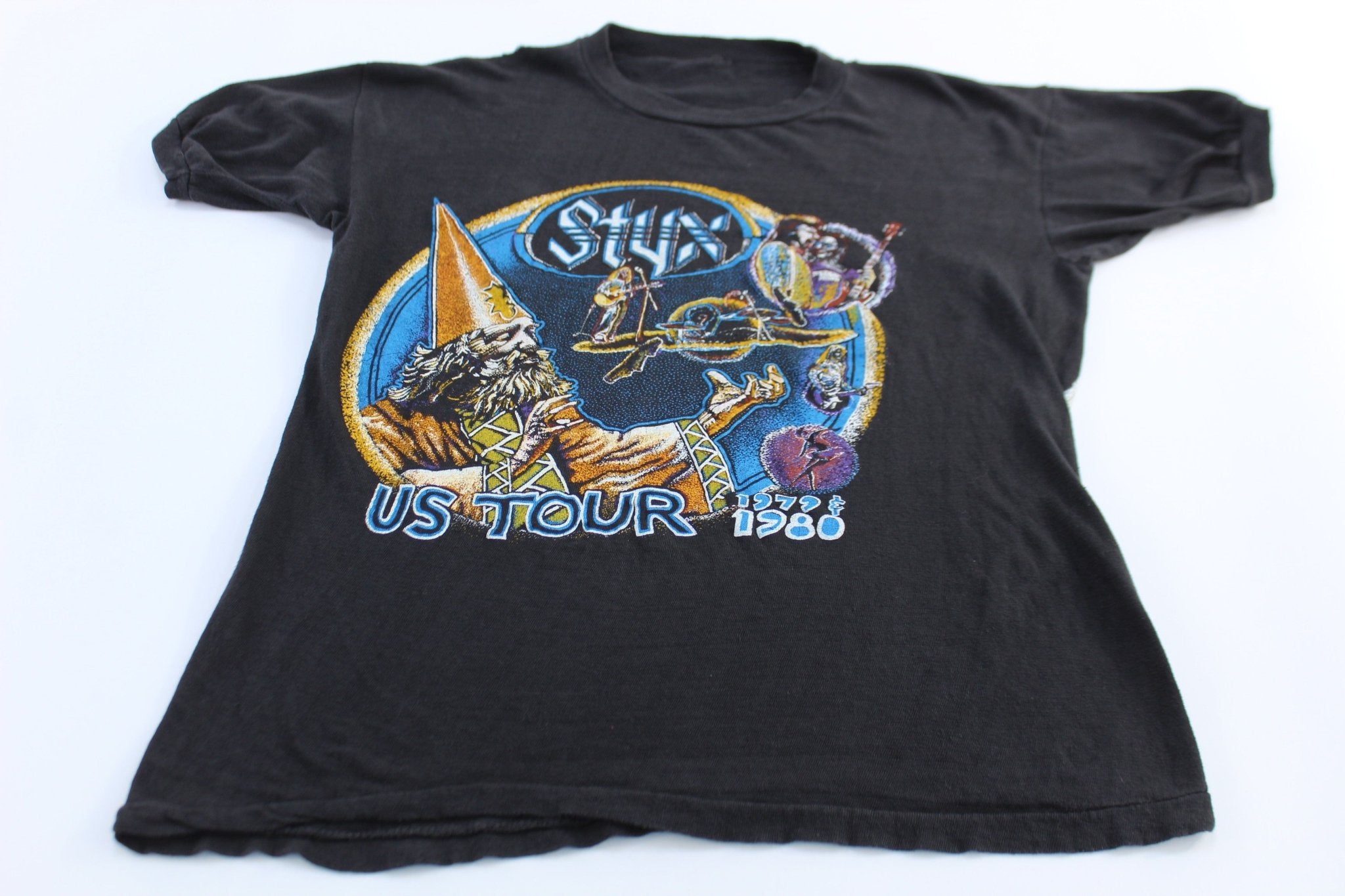 1979 Styx Live In Concert Tour T-Shirt - ThriftedThreads.com