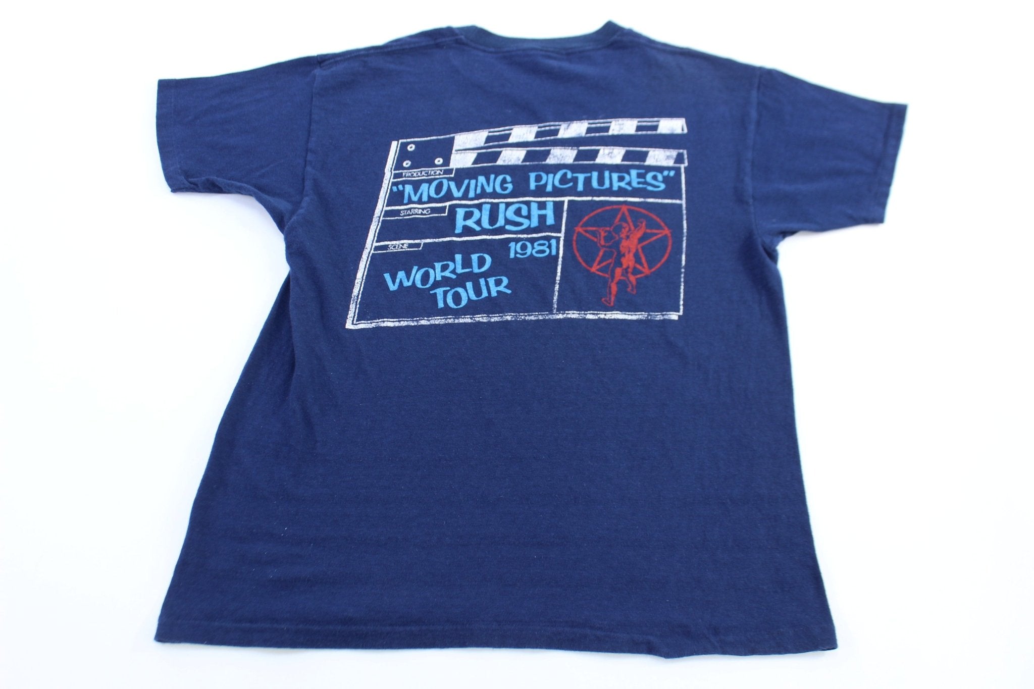 1981 Rush Moving Pictures Tour T-shirt - ThriftedThreads.com