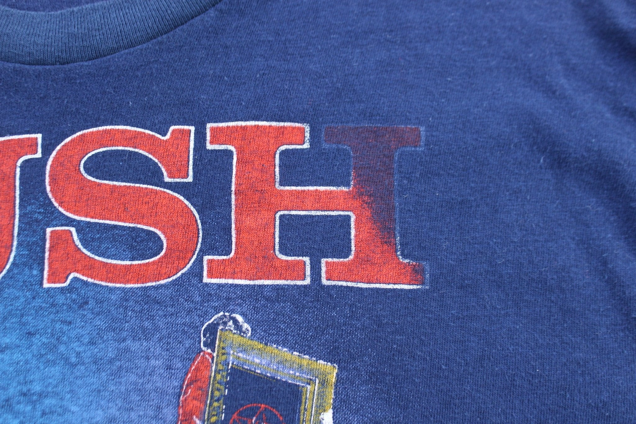 1981 Rush Moving Pictures Tour T-shirt - ThriftedThreads.com