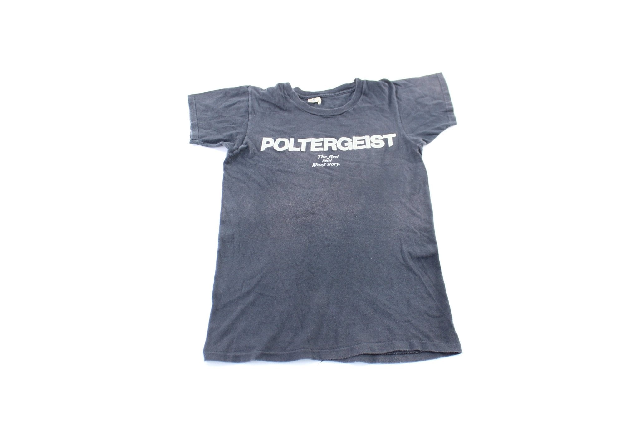 1982 Poltergeist The First Real Ghost Story T-Shirt - ThriftedThreads.com