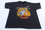 1985 Rising Force Marching Out Tour T-shirt - ThriftedThreads.com