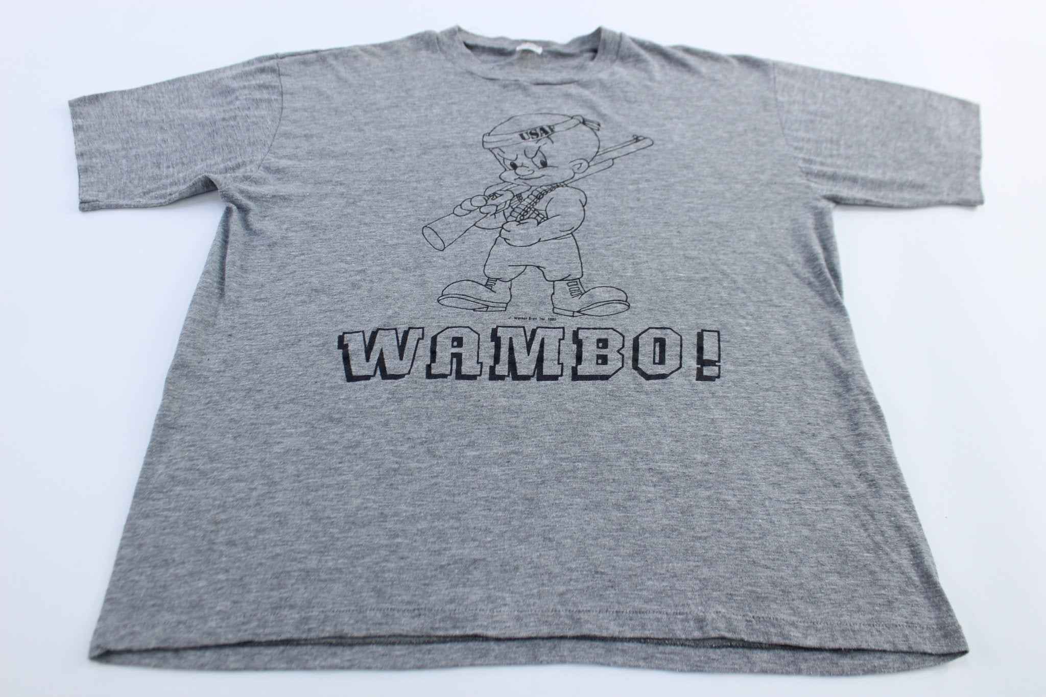 1985 Warner Bros Elmer Fudd Wambo T-Shirt - ThriftedThreads.com