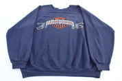1987 Harley Davidson Motorcycles Chrome Link Sweatshirt - ThriftedThreads.com