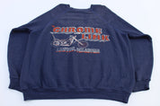 1987 Harley Davidson Motorcycles Chrome Link Sweatshirt - ThriftedThreads.com