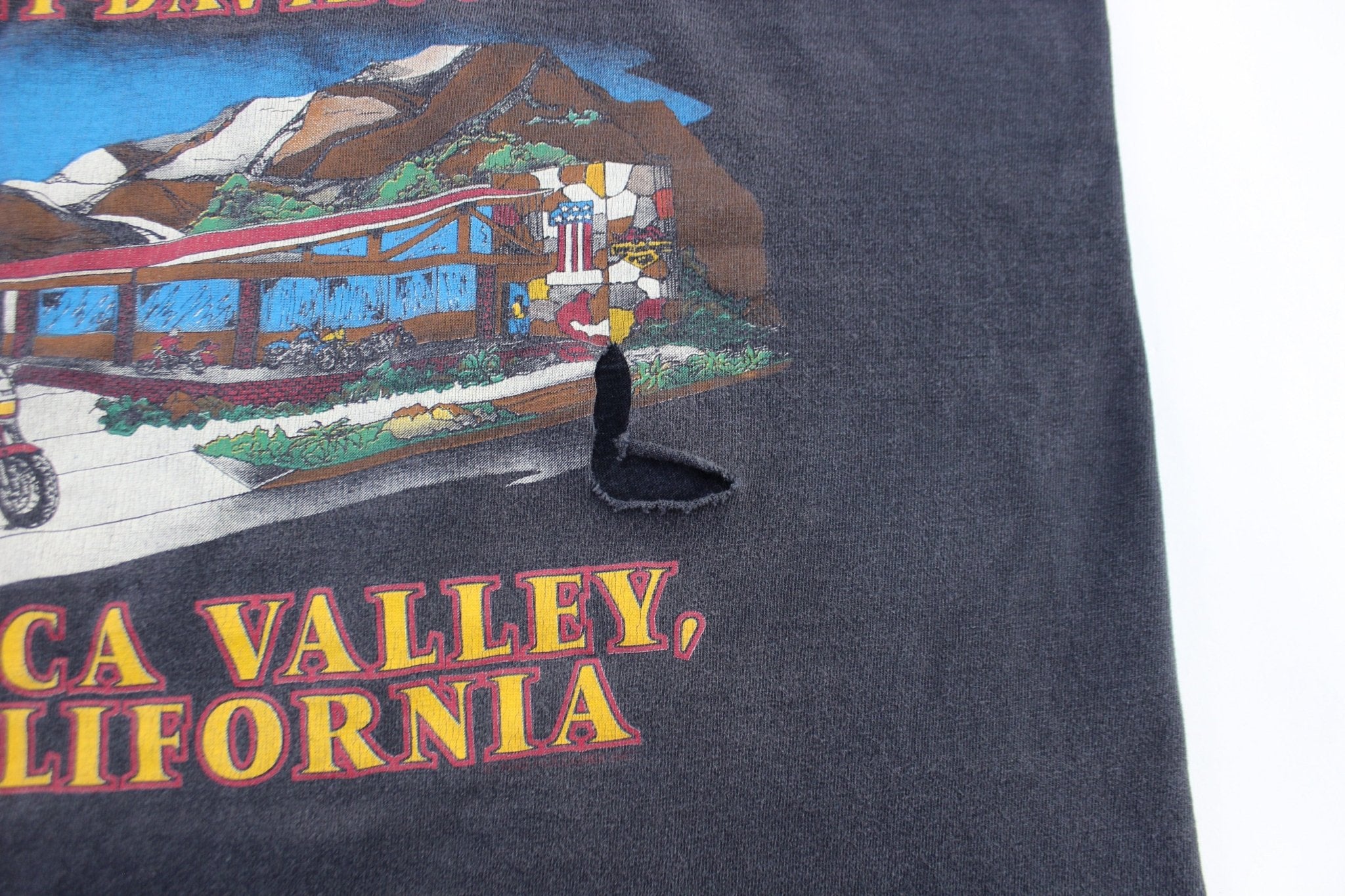 1992 Harley Davidson Motorcycles Yucca Valley, California Tank Top - ThriftedThreads.com