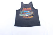 1992 Harley Davidson Motorcycles Yucca Valley, California Tank Top - ThriftedThreads.com