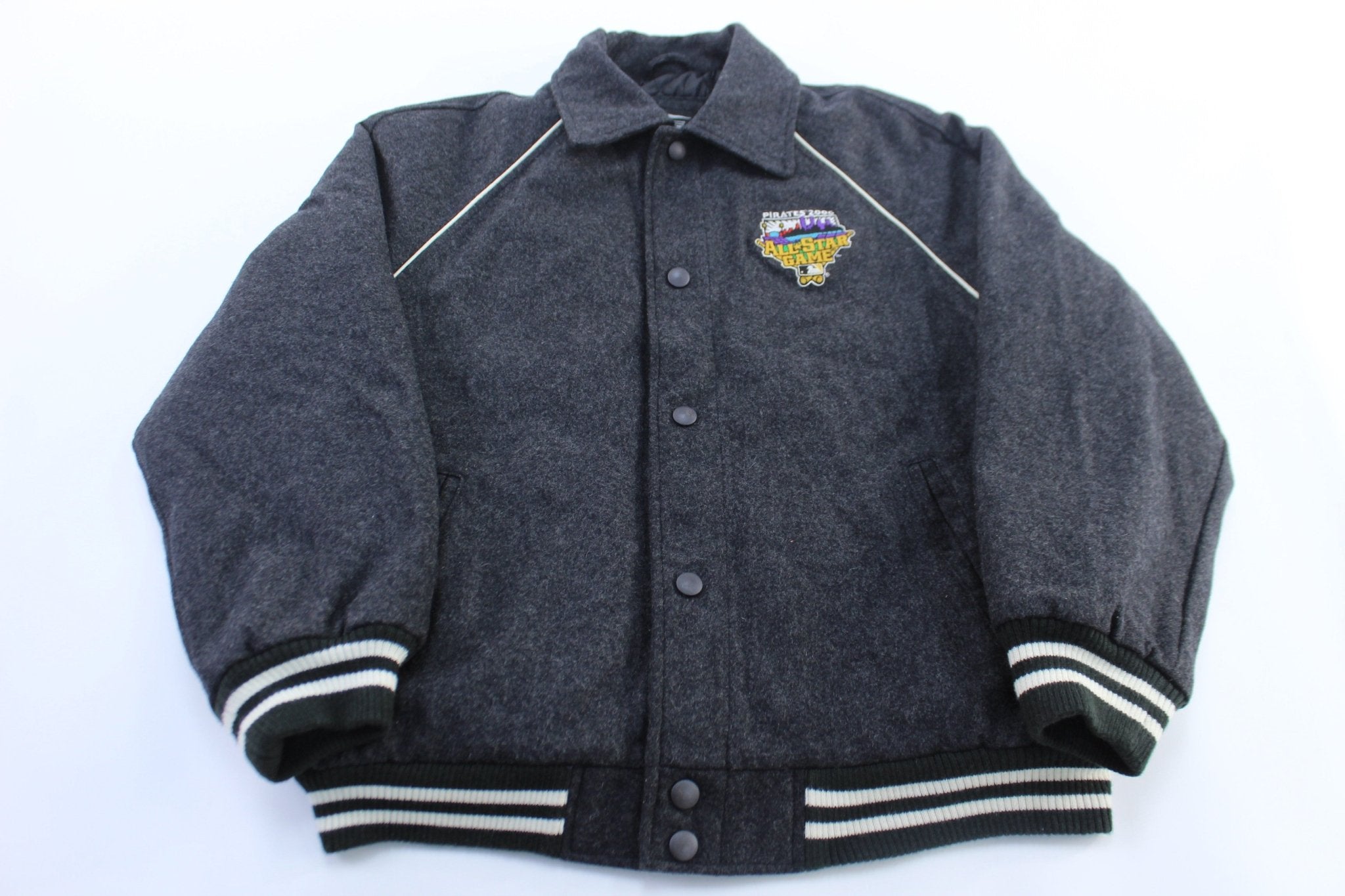 2006 Pittsburgh Pirates All Star Game Embroidered Varsity Jacket - ThriftedThreads.com