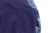 70's Naugalite Blue Varsity Letterman Jacket - ThriftedThreads.com