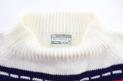 80's Acrylic Patterned Sweater - ThriftedThreads.com