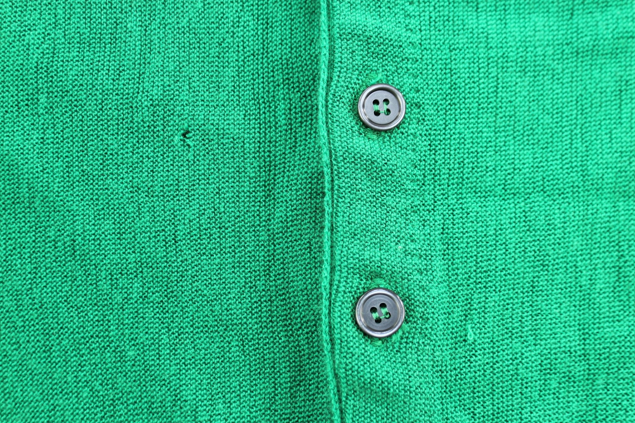80's Baylor University Green Cardigan Sweater - ThriftedThreads.com