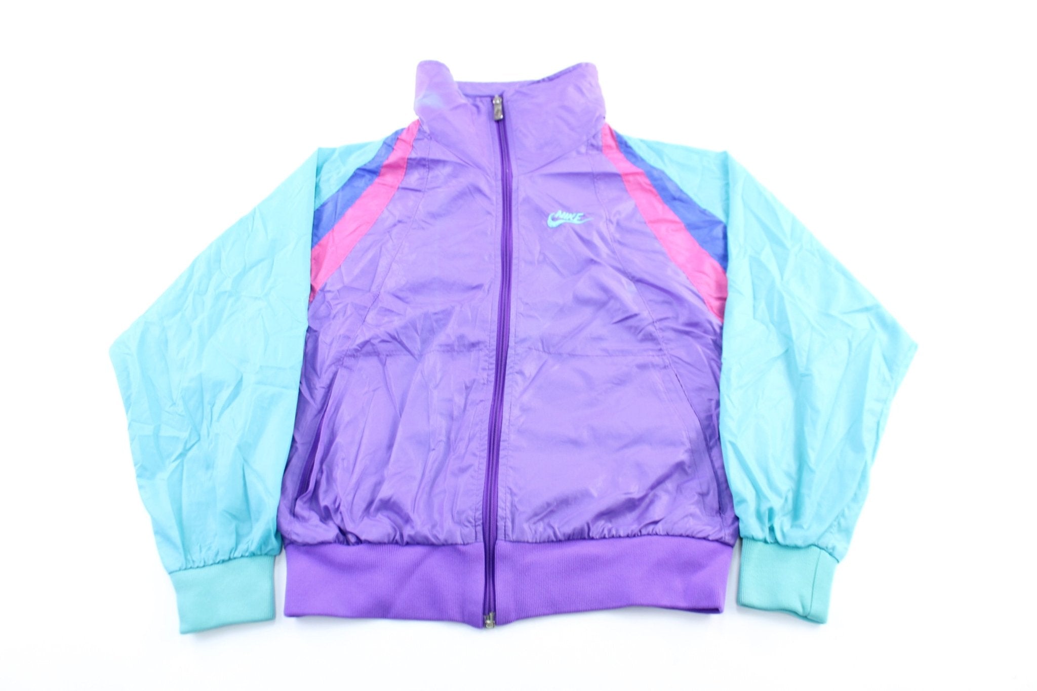 Aqua nike windbreaker best sale