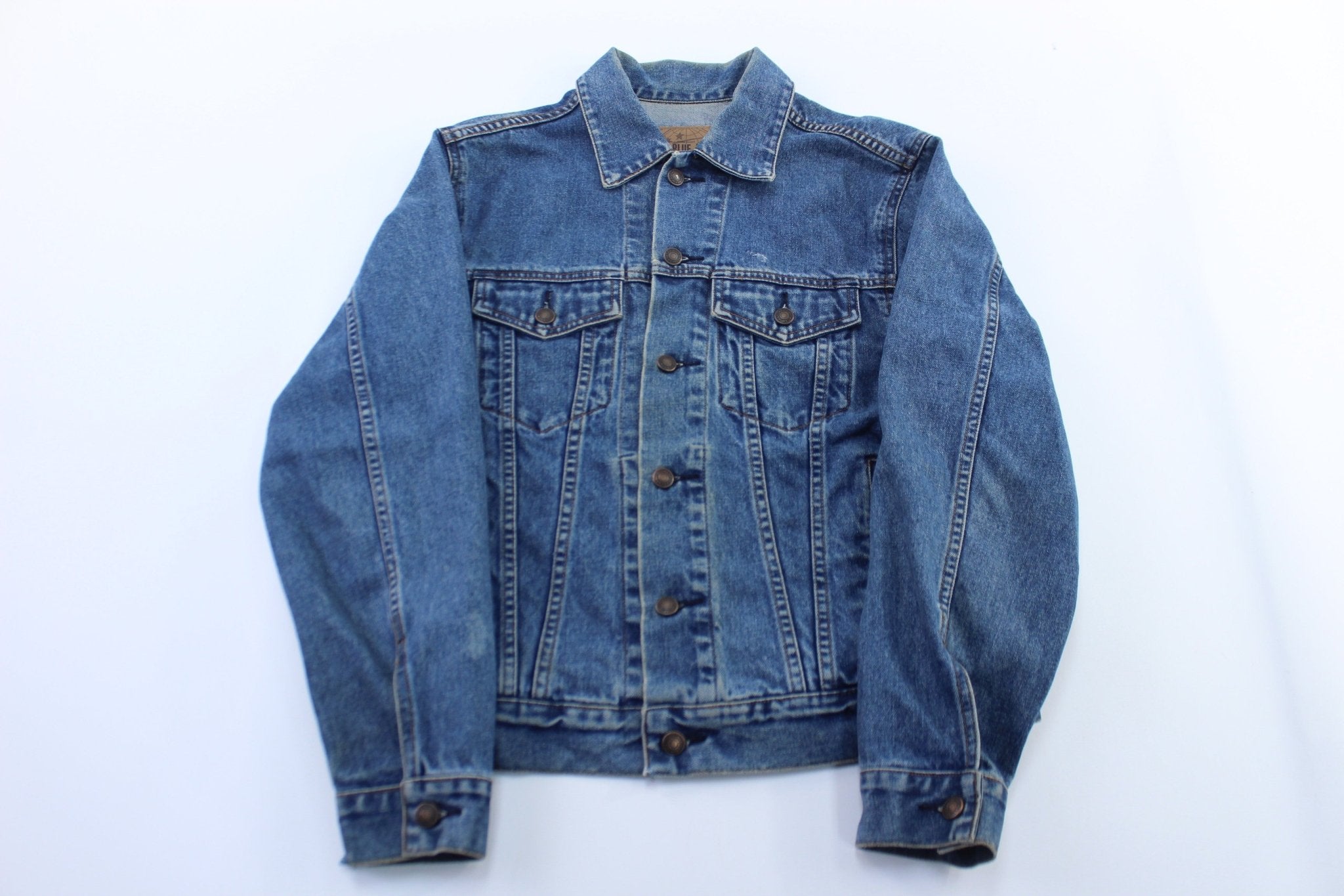 ジャケット・アウター 90s OLD GAP denim stadium jacket 古着通販】90s Old Gap フード付きデニムジャケット ボロ 雰囲気