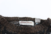 90's Michael Gerald Knitted Patterned Sweater - ThriftedThreads.com