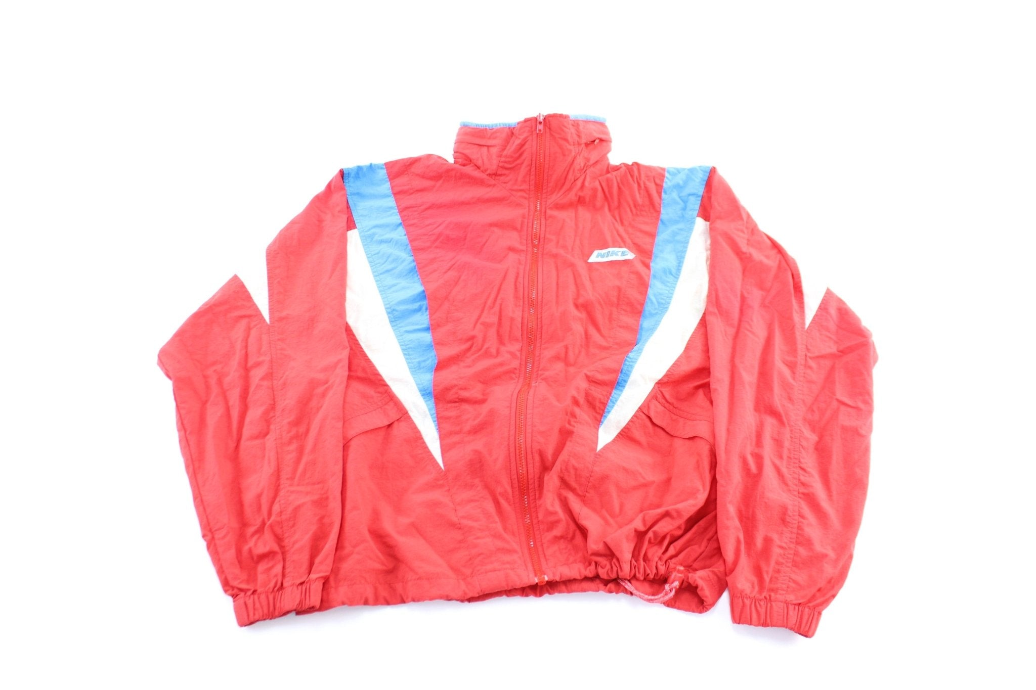 Nike red blue and white jacket best sale