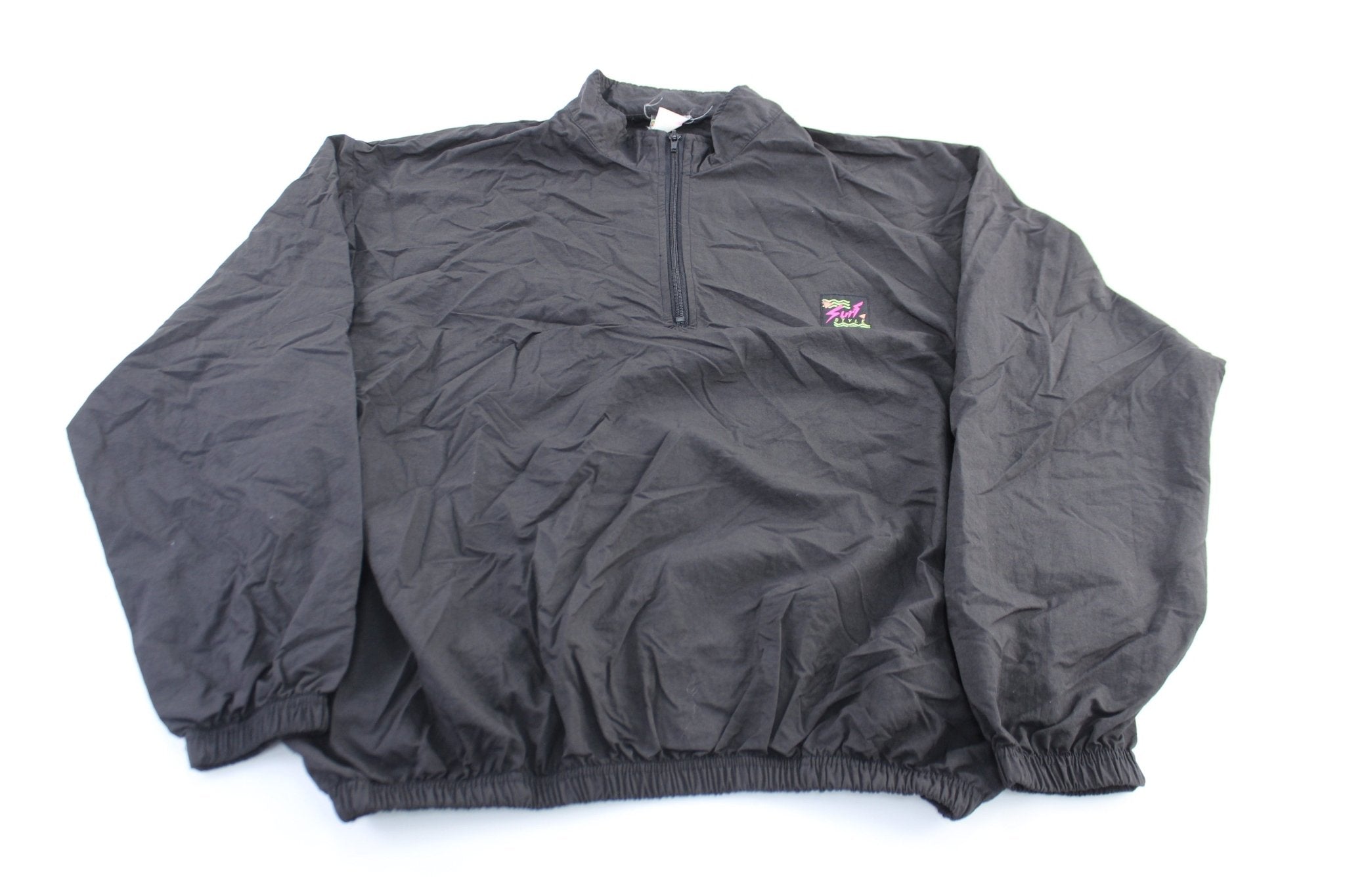 90s surf style windbreaker hotsell