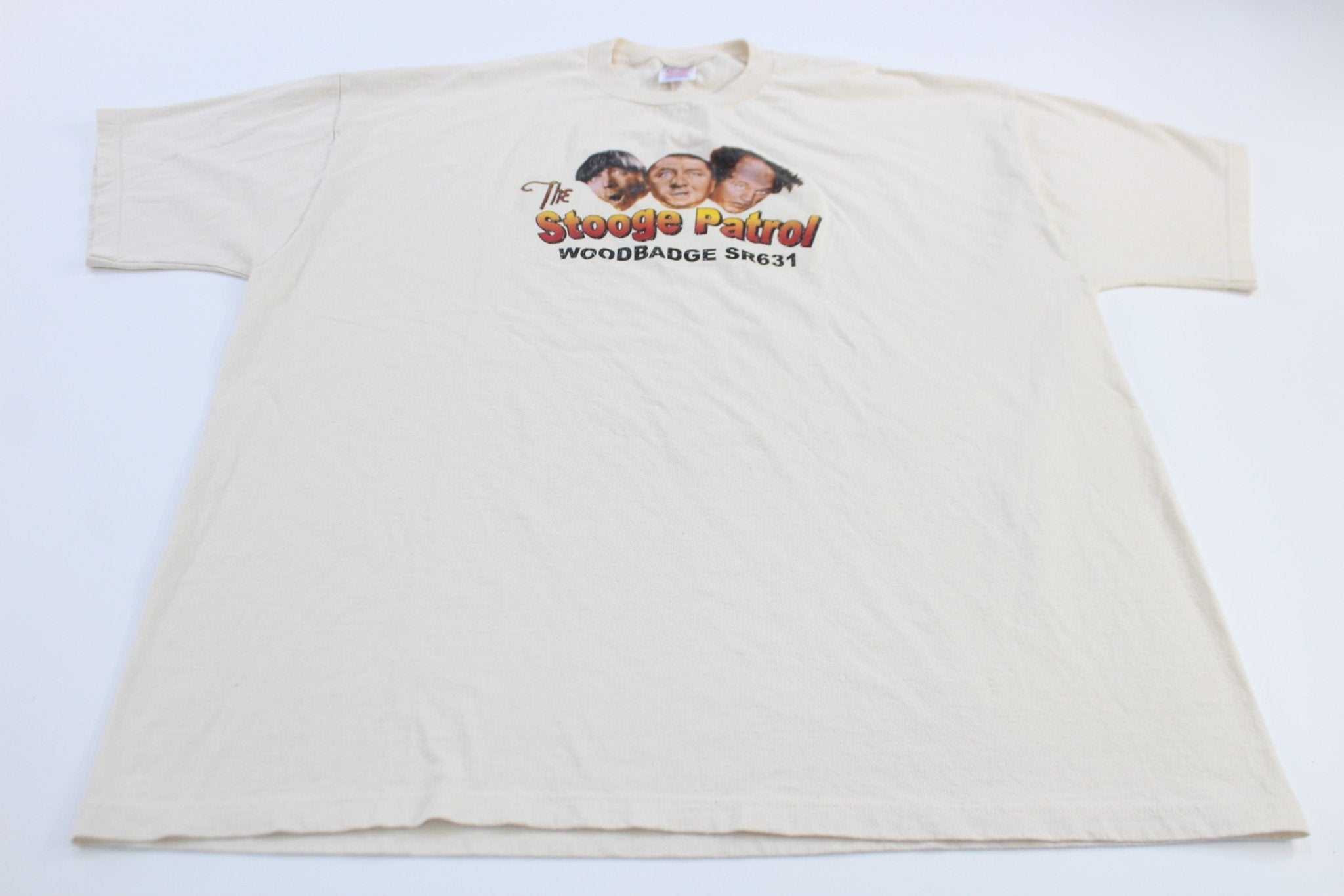 90's The Three Stooges Patrol T-Shirt - ThriftedThreads.com
