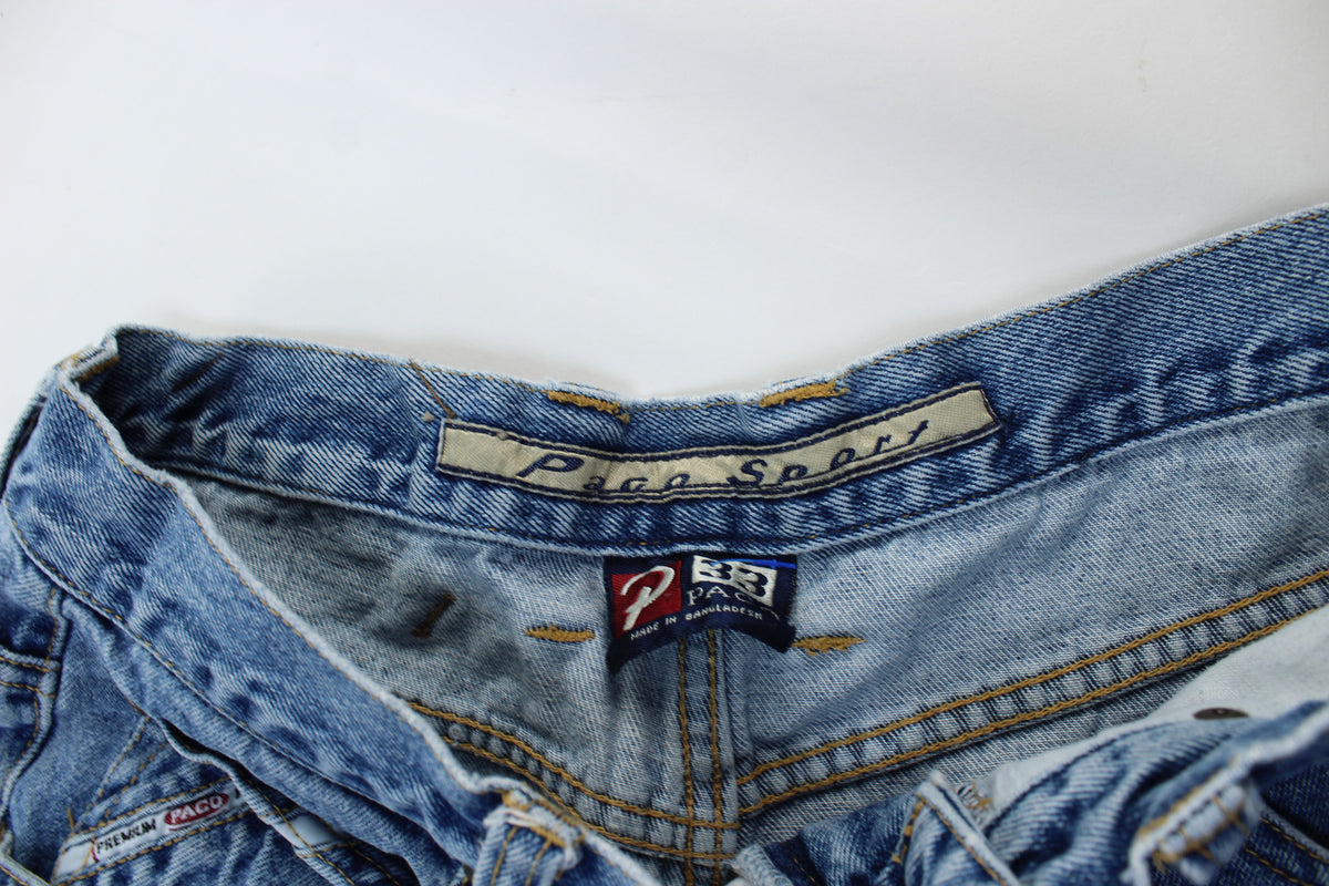 Paco Sport Medium Blue Denim Jeans – ThriftedThreads.com