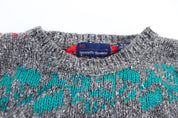 80's Kenneth Stevens Acrylic Patterned Sweater