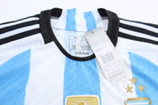 Adidas Embroidered Logo Argentina Julian Alvarez Soccer Jersey - ThriftedThreads.com