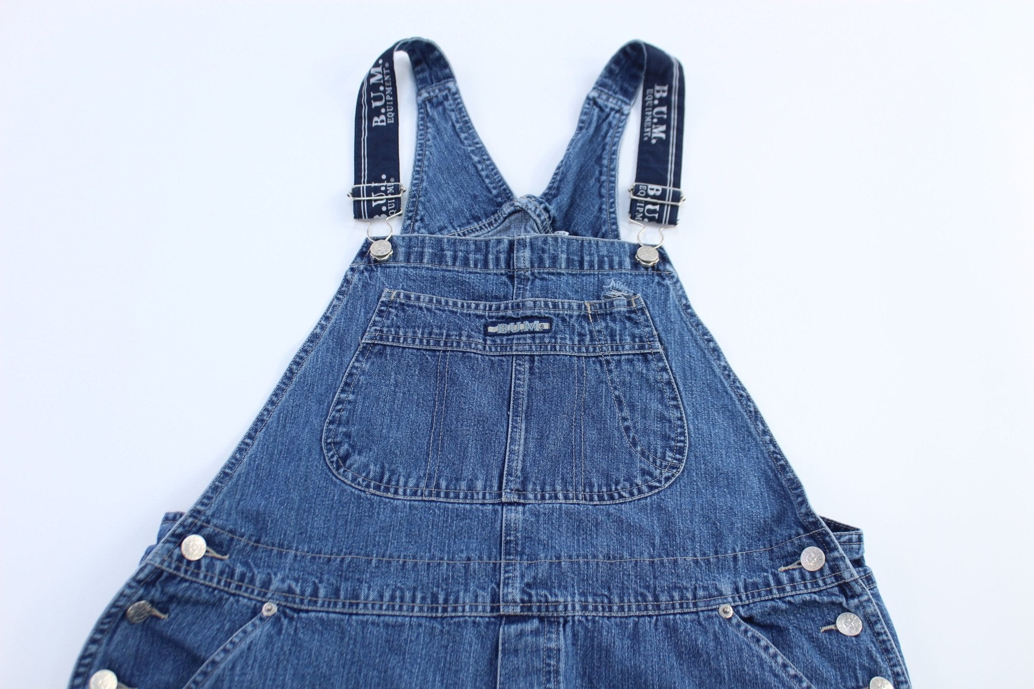 B.U.M. Equipment Denim Overalls - ThriftedThreads.com