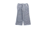Carhartt Logo Patch Grey Workwear Pants - ThriftedThreads.com