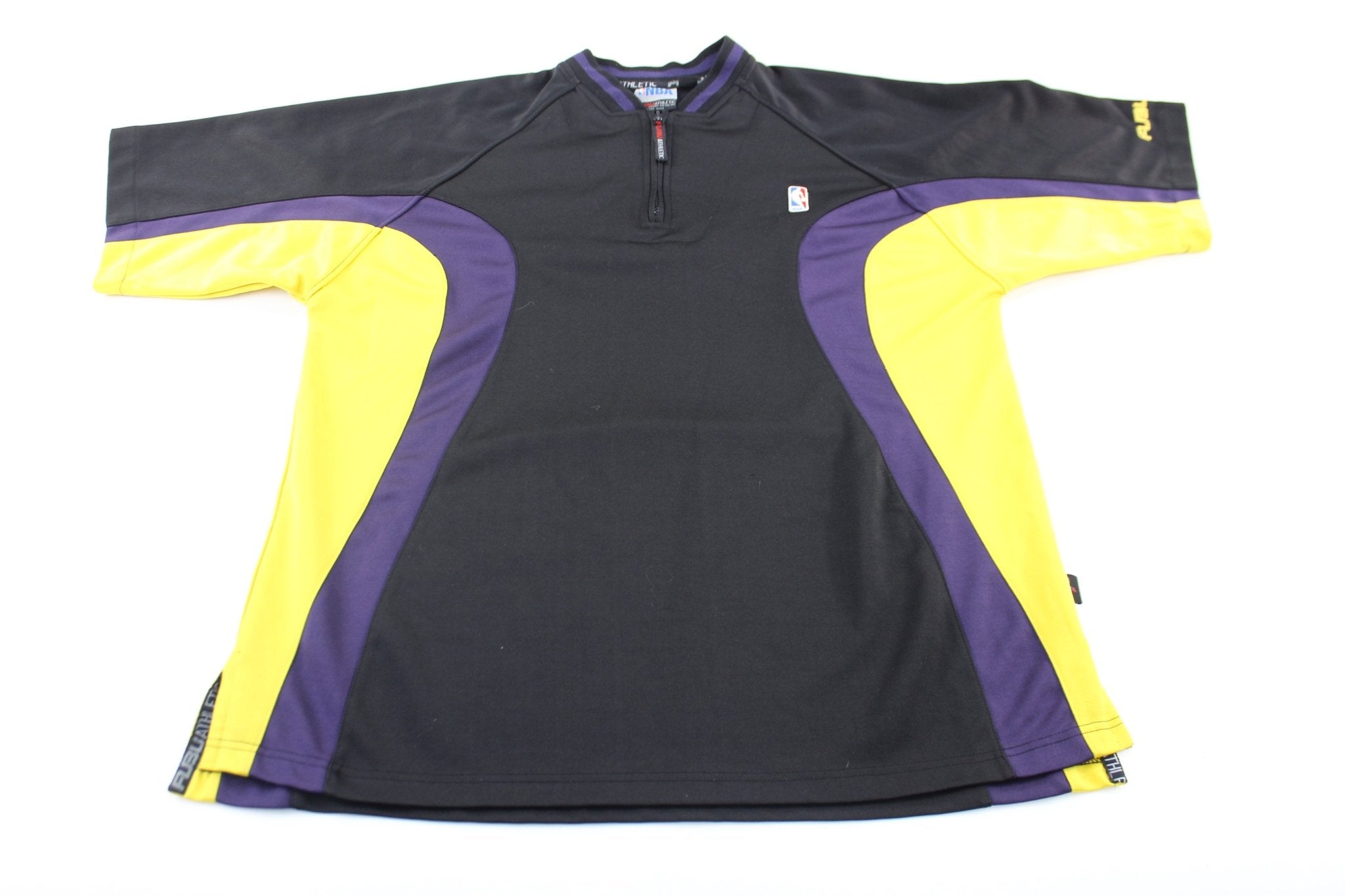 Fubu Embroidered Los Angeles Lakers Warm Up Jersey ThriftedThreads