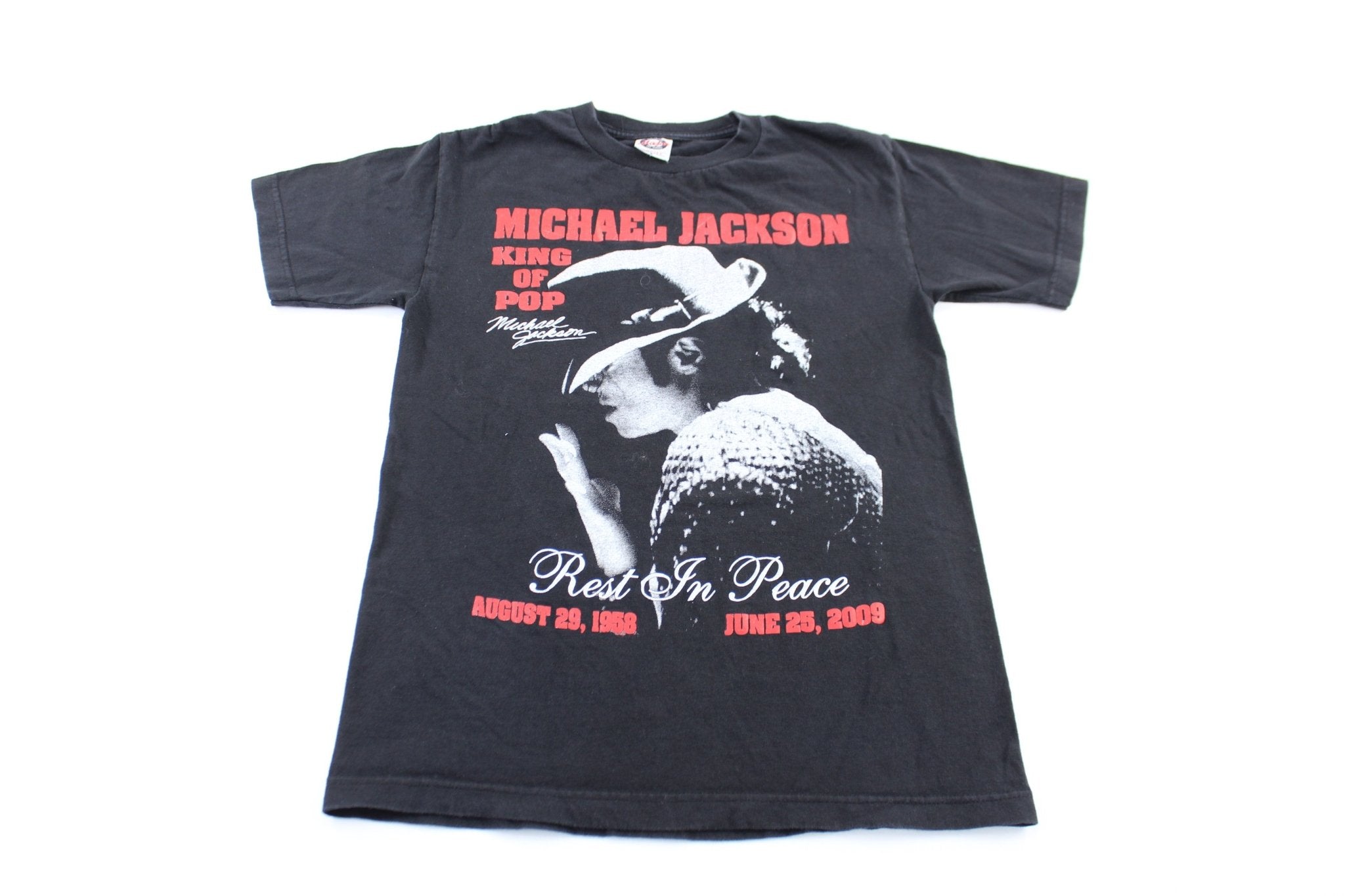 Michael Jackson King of Pop Rest In Peace T-Shirt – ThriftedThreads.com