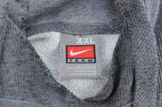 Nike Embroidered Swoosh Logo Kansas State University Pullover Hoodie - ThriftedThreads.com
