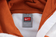 Nike Embroidered Swoosh Logo University of Texas Pullover Hoodie - ThriftedThreads.com