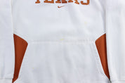 Nike Embroidered Swoosh Logo University of Texas Pullover Hoodie - ThriftedThreads.com