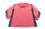 San Francisco Giants Embroidered Black & Red Pullover - ThriftedThreads.com