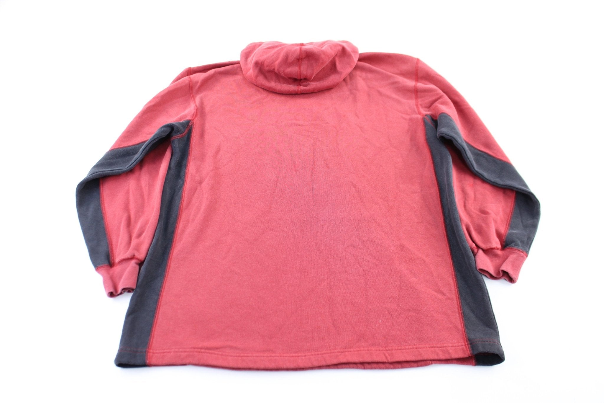 San Francisco Giants Embroidered Black & Red Pullover - ThriftedThreads.com