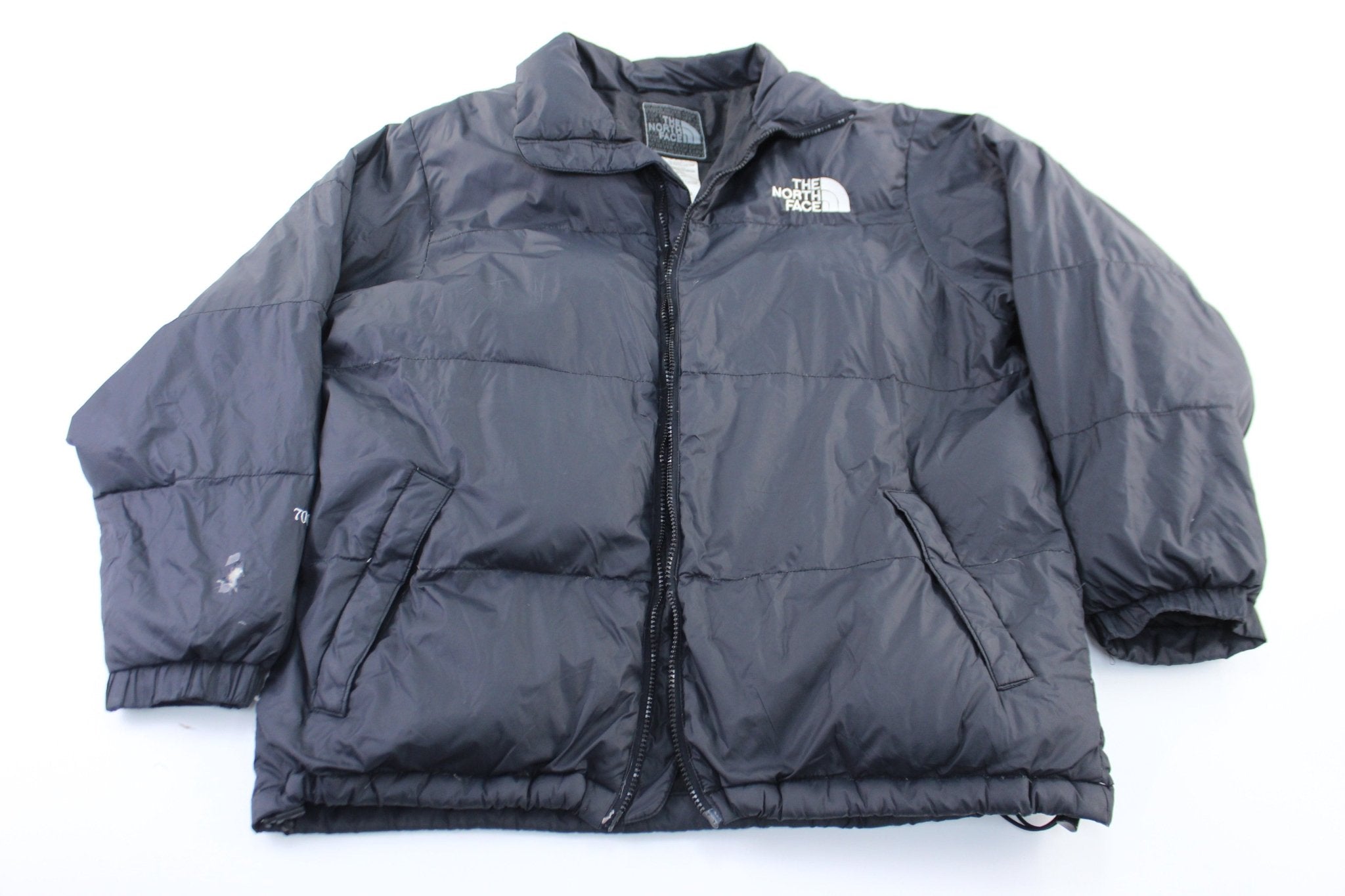 The North Face Embroidered Logo 700 Black Jacket