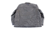 U.S. Polo Assn Dark Brown Leather Zip Up Jacket - ThriftedThreads.com