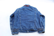 Vintage Plain Pockets Denim Jacket - ThriftedThreads.com
