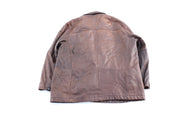 Wilson's Leather M. Julian Brown Leather Coat - ThriftedThreads.com