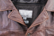 Wilson's Leather M. Julian Brown Leather Coat - ThriftedThreads.com