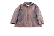 Wilson's Leather M. Julian Brown Leather Coat - ThriftedThreads.com
