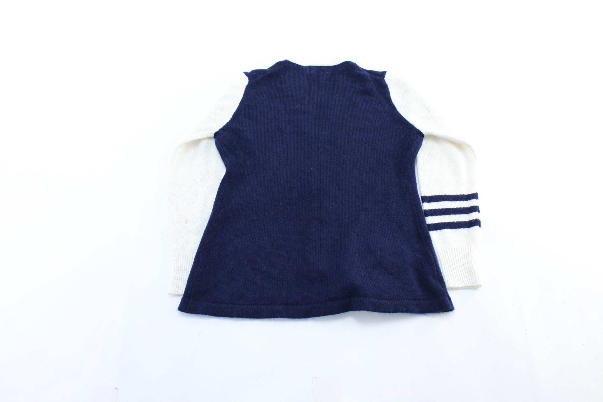 Women's 70's Letterman Cardigan - ThriftedThreads.com