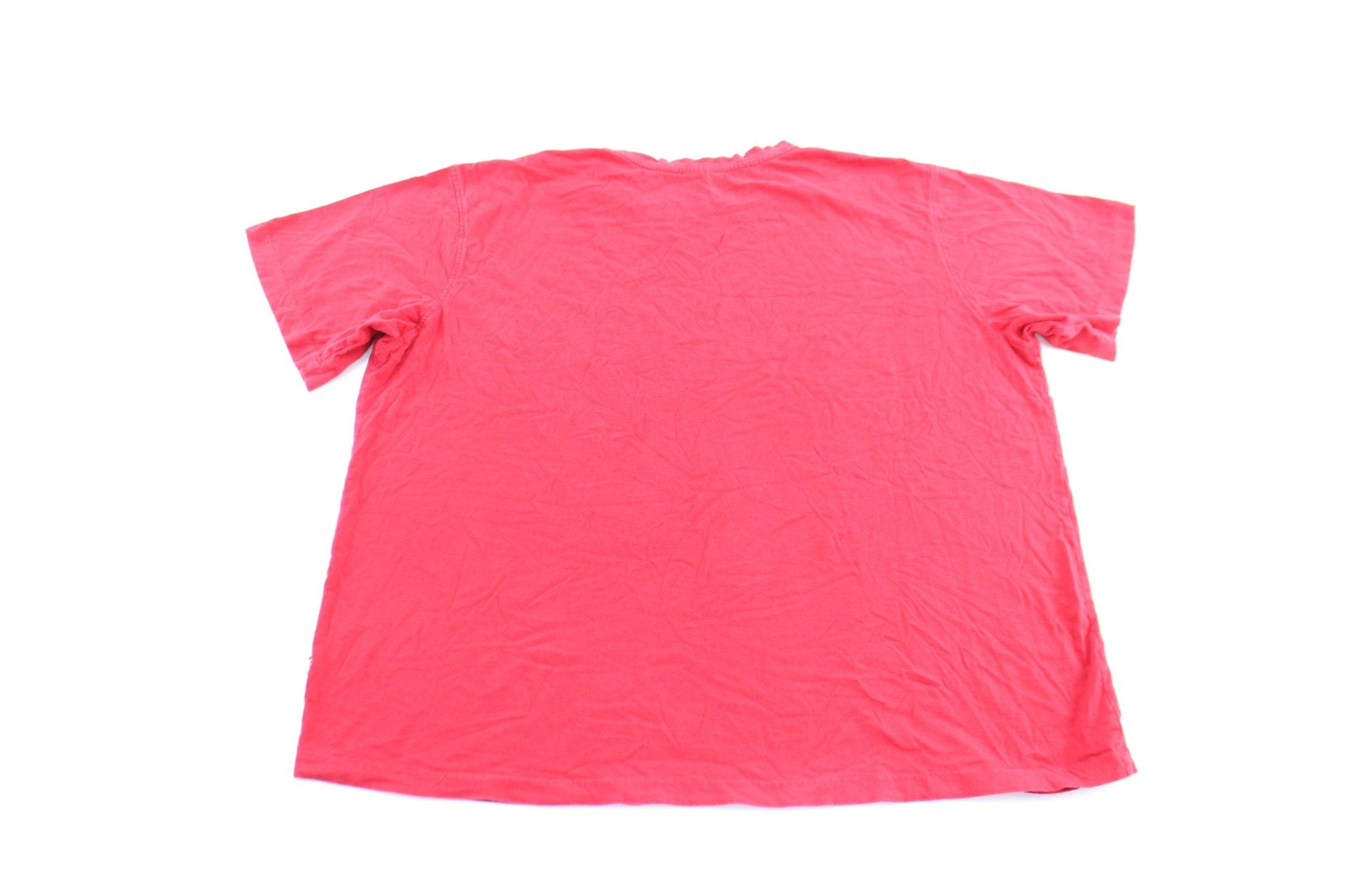 Y2K Ecko Unltd. Embroidered Red T - Shirt - ThriftedThreads.com