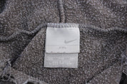 Y2K Nike Center Swoosh Logo Grey Pullover Hoodie - ThriftedThreads.com