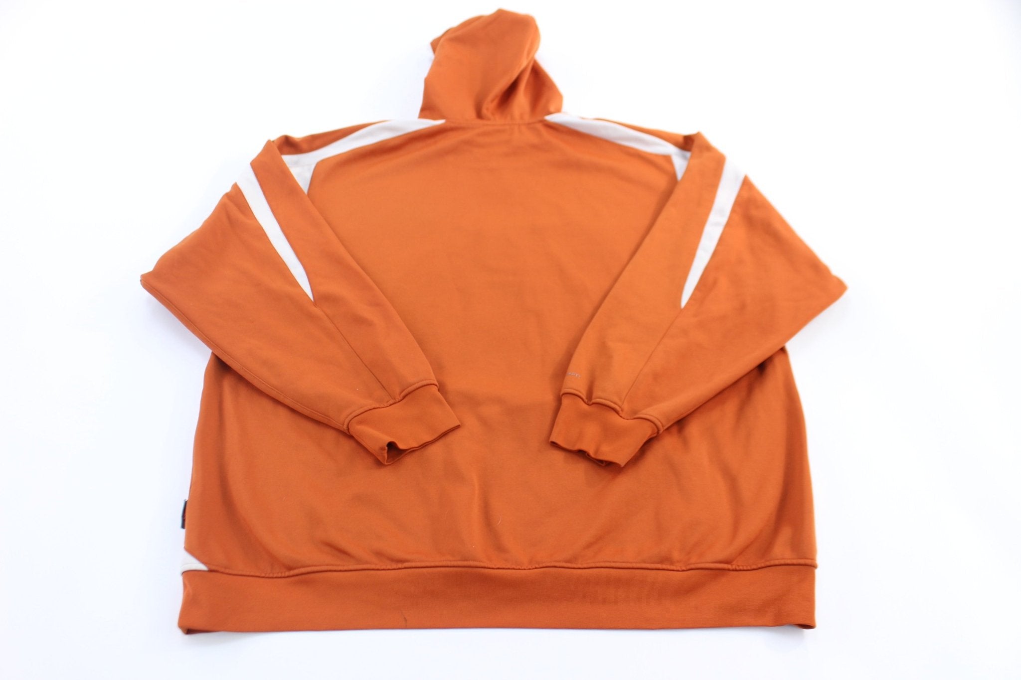 Y2K Nike Embroidered Swoosh Logo University of Texas Pullover Hoodie - ThriftedThreads.com