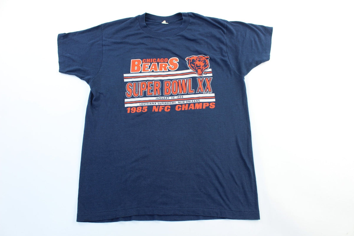 1985 Chicago Bears Super Bowl XX T-Shirt –