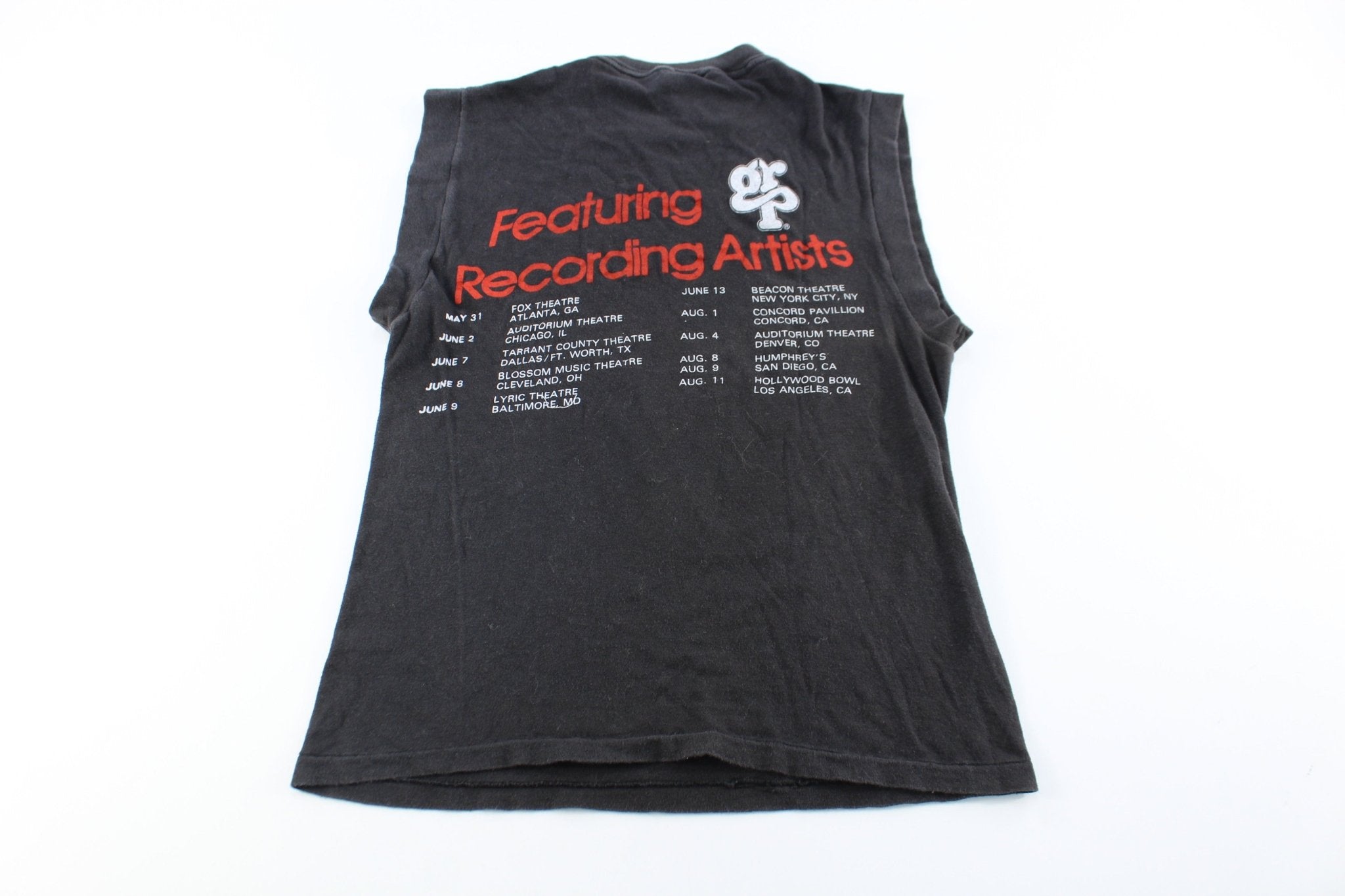 1985 JVC Jazz Festival Tour Tank Top - ThriftedThreads.com