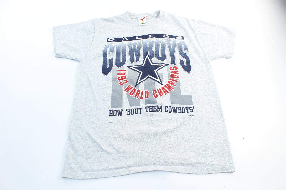 Vintage 1993 Dallas Cowboys World Champs T-Shirt