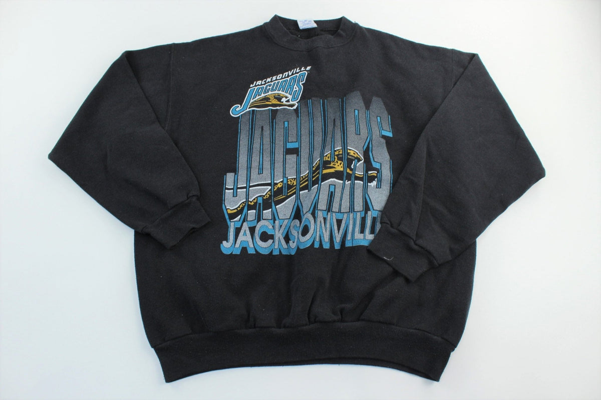 Vintage 1993 Jacksonville Jaguars Black T Shirt Medium 