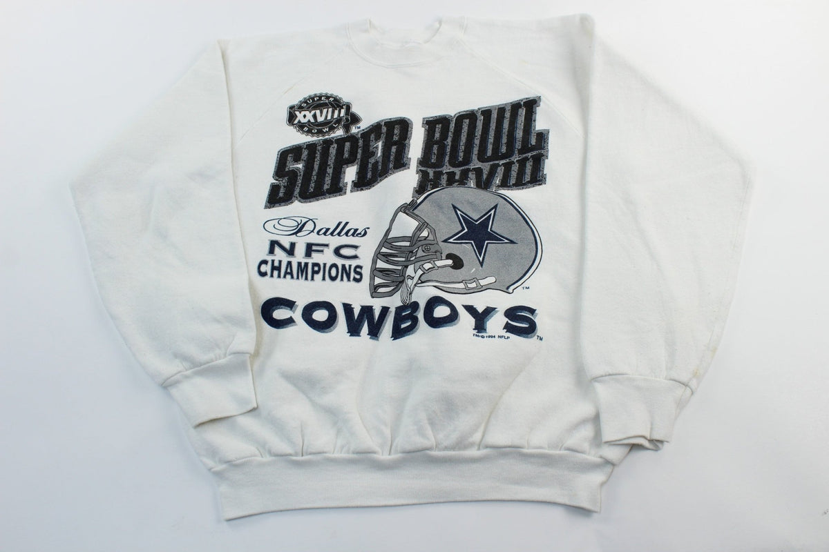 1994 Dallas Cowboys Super Bowl XXVIII Sweatshirt –