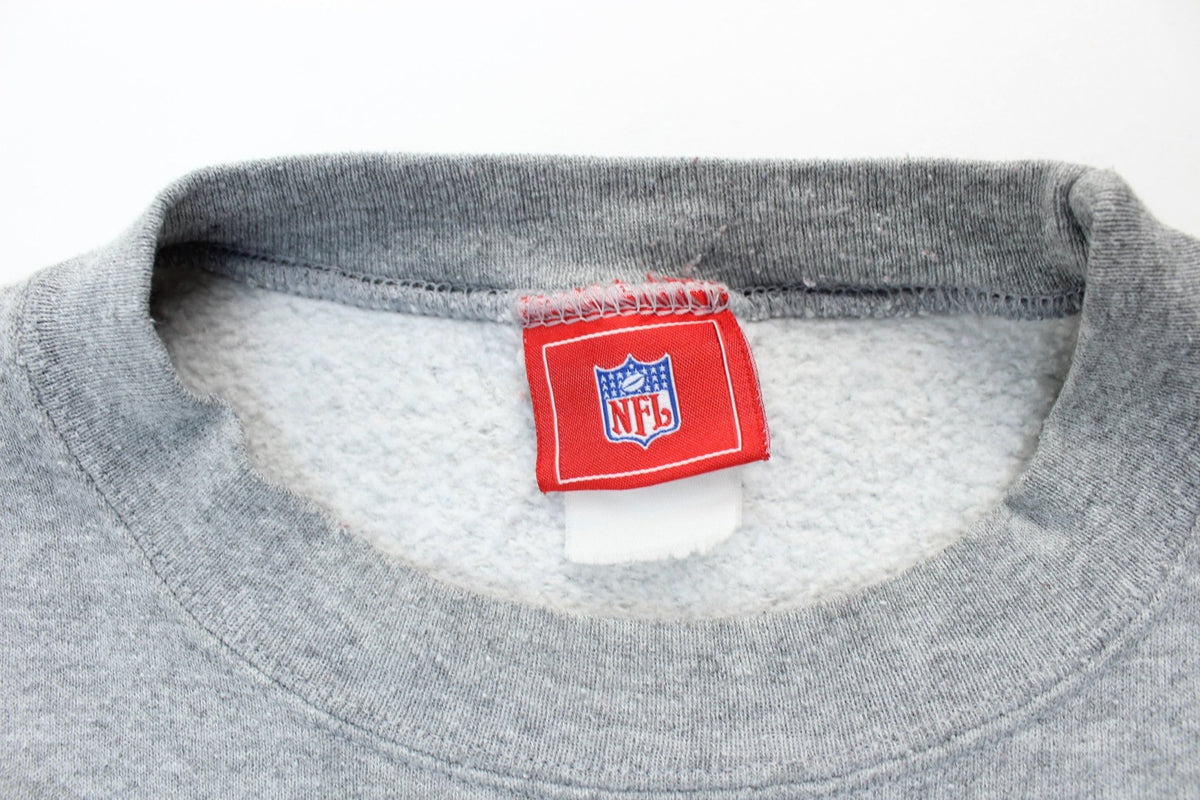 New Era NFL Grey Crew Neck Sweatshirt: