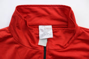 80's Adidas Embroidered Logo Red, Blue, & White Jacket - ThriftedThreads.com